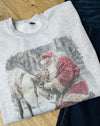Santa With Reindeer ￼