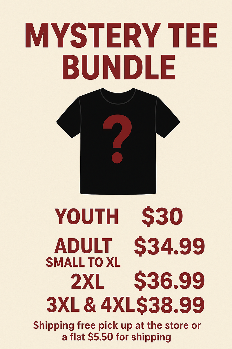 2 MYSTERY TSHIRTS