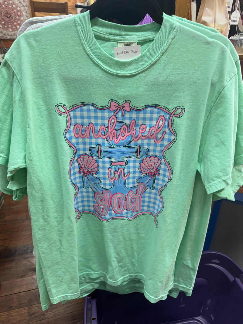 Anchored in God Tshirt