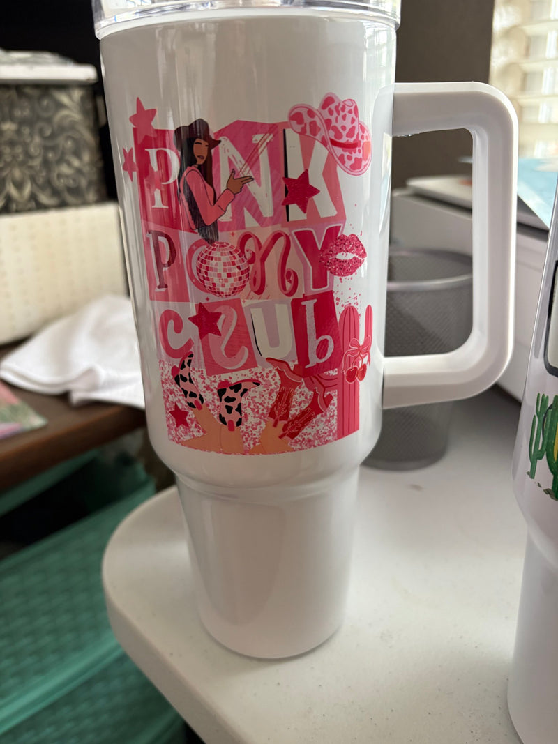 40oz Pink Pony